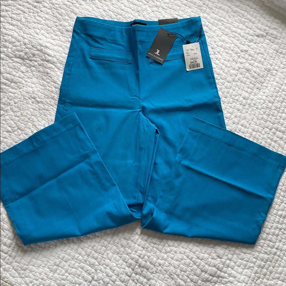 NWT Jules & Leopold Vibrant Blue Pants